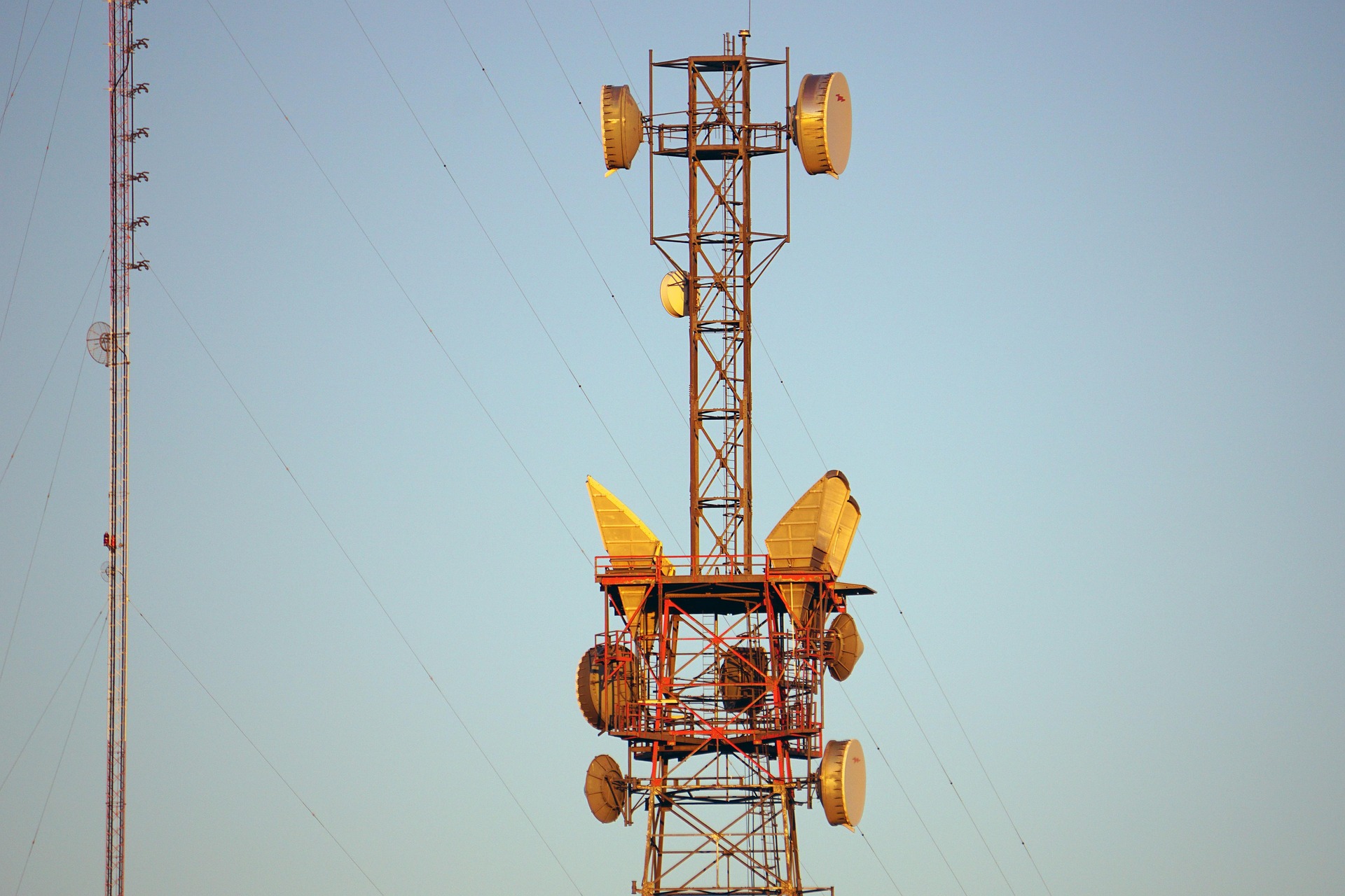 antenna, cellular tower, transmission tower